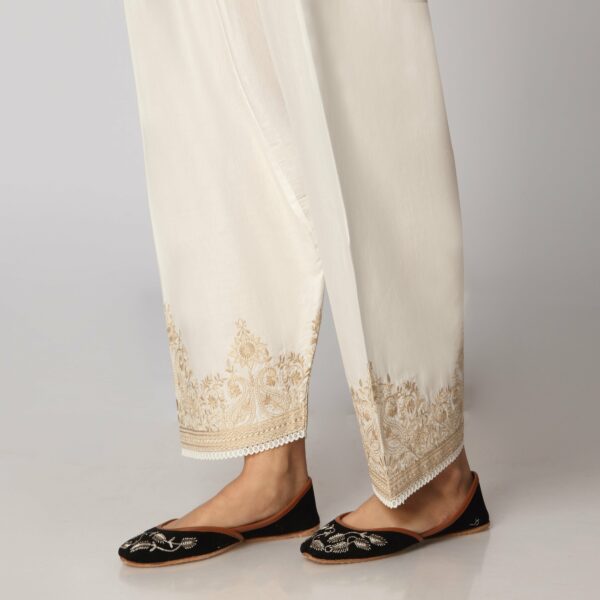 White Cambric Shalwar? PS3523 - Image 2