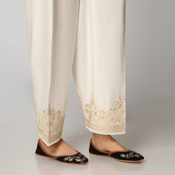 White Cambric Shalwar? PS3523 - Image 3